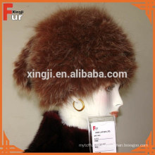 Gewebter Fox-Pelz-Hut für Frauen